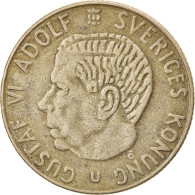 Monnaie, Suède, Gustaf VI, Krona, 1963, TTB, Argent, KM:826 - Suède