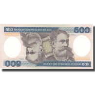 Billet, Brésil, 500 Cruzeiros, Undated (1981-85), KM:200b, SPL - Brasilien