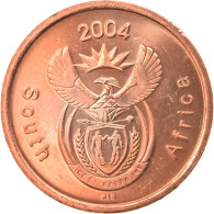 Monnaie, Afrique Du Sud, 5 Cents, 2004, TTB+, Copper Plated Steel, KM:325 - Südafrika