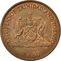 Monnaie, TRINIDAD & TOBAGO, 5 Cents, 1983, Franklin Mint, TTB, Bronze, KM:30 - Trinité & Tobago