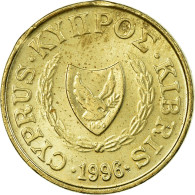 Monnaie, Chypre, Cent, 1996, TTB, Nickel-brass, KM:53.3 - Zypern