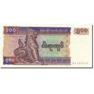 Billet, Myanmar, 500 Kyats, Undated (1994), KM:76b, NEUF - Myanmar