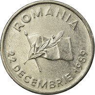 Monnaie, Roumanie, 10 Lei, 1991, TTB, Nickel Clad Steel, KM:108 - Rumania