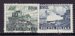 POLAND 1953 MICHEL 807 - 808 USED - Gebraucht