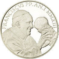 Vatican, Pape François, 5 Euro, Journée Mondiale De La Paix, 2013, FDC, Argent - Vaticano