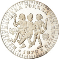 Monnaie, Bulgarie, 10 Leva, 1979, Year Of Child, SPL+, Argent - Bulgarije
