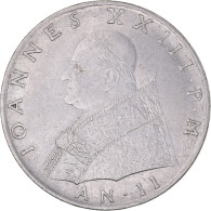 Monnaie, Cité Du Vatican, John XXIII, 100 Lire, 1960, Roma, TTB+, Acier - Vatican