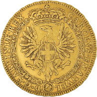 Monnaie, États Italiens, SARDINIA, Carlo Emanuele III, 4 Zecchini, 1745 - Piémont-Sardaigne-Savoie Italienne