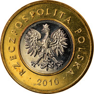 Monnaie, Pologne, 2 Zlote, 2010, Warsaw, SPL, Bi-Metallic, KM:283 - Pologne