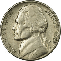 Monnaie, États-Unis, Jefferson Nickel, 5 Cents, 1965, U.S. Mint, TB+ - 1938-…: Jefferson