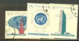 POLAND 1957 MICHEL NO:998A-1000A  USED - Gebraucht