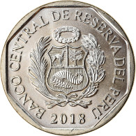 Monnaie, Pérou, Sol, 2018, Lima, Félins - Jaguar, SPL, Nickel-brass - Pérou