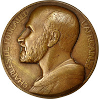 Algeria, Médaille, Charles De Foucauld L'Africain, 1946, Albert Herbemont - Altri & Non Classificati