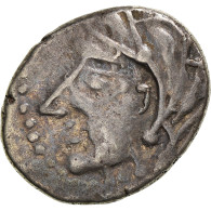 Monnaie, Bituriges, Denier Au Sanglier Et à La Croix, 1st Century BC, TTB+ - Gallië