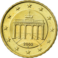 République Fédérale Allemande, 10 Euro Cent, 2002, SPL, Laiton, KM:210 - Allemagne