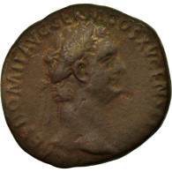 Monnaie, Domitien, As, Rome, TB, Bronze, RIC:303 - La Dinastía Flavia (69 / 96)