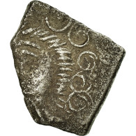 Ruteni, Drachme Aux Feuilles Aquatiques, 2nd-1st Century BC, Argent, TB+ - Celtas