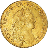 France, Louis XV, Louis D'Or, Louis D'or à La Croix Du Saint-Esprit, 1718 - 1643-1715 Ludwig XIV.