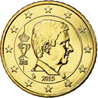 Belgique, 50 Euro Cent, 2015, SUP, Laiton, KM:New - Bélgica