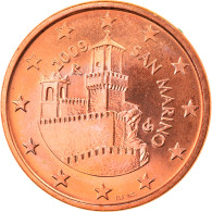 San Marino, 5 Euro Cent, 2009, Rome, SPL, Copper Plated Steel, KM:442 - San Marino