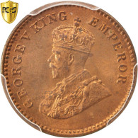Monnaie, INDIA-BRITISH, George V, 1/12 Anna, 1 Pie, 1933, Calcutta, PCGS - Colonies