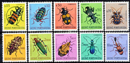 !										■■■■■ds■■ Guinea 1953 AF#270-279 * Insects Complete Set Animals  (x7440) - Portuguese Guinea