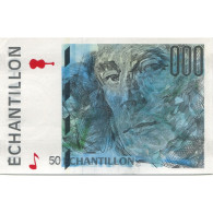 France, 50 Francs, échantillon, SPL+ - Fouten