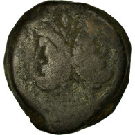 Monnaie, Anonyme, As, 169-158 BC, Atelier Incertain, TB, Bronze - République (-280 à -27)