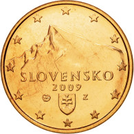 Slovaquie, 5 Euro Cent, 2009, FDC, Copper Plated Steel, KM:97 - Slovacchia