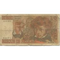 France, 10 Francs, Berlioz, 1975, 1975-10-02, AB, Fayette:63.13, KM:150b - 10 F 1972-1978 ''Berlioz''