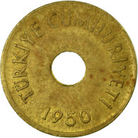 Monnaie, Turquie, Kurus, 1950, TB+, Laiton, KM:881 - Turkey