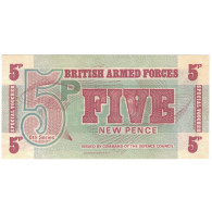 Billet, Grande-Bretagne, 5 New Pence, Undated (1972), KM:M47, SUP - British Armed Forces & Special Vouchers