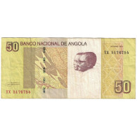 Billet, Angola, 50 Kwanzas, 2012, 2012-10, KM:152, B+ - Angola