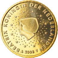 Pays-Bas, 50 Euro Cent, 2008, Utrecht, FDC, Laiton, KM:270 - Niederlande