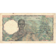 Billet, French West Africa, 1000 Francs, 1953, 1953-11-21, KM:42, TTB+ - West African States