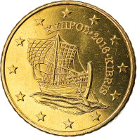 Chypre, 50 Euro Cent, 2016, SPL, Laiton, KM:New - Cipro