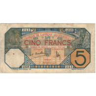 Billet, French West Africa, 5 Francs, 1932, 1932-09-01, KM:5Bc, TTB - West African States