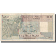 Billet, Algeria, 5000 Francs, 1955, 1955-06-08, KM:109b, TB+ - Argelia