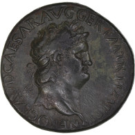 Néron, Sesterce, 65, Lyon, Bronze, TTB+, RIC:430 - La Dinastía Julio-Claudia (-27 / 69)