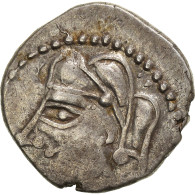 Monnaie, Bituriges, Denier Aux 2 Annelets, 1st Century BC, TTB+, Argent - Keltische Münzen