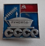 Lunokhod 1 Rocket Space CCCP Badge Pin - Raumfahrt