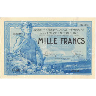 France, Nantes, 1000 Francs, 1940, Specimen, TTB+ - Chambre De Commerce
