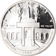 Monnaie, États-Unis, Jeux Olympiques, Dollar, 1984, U.S. Mint, San Francisco - Conmemorativas