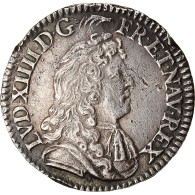 France, Louis XIV, 1/12 ECU, 10 Sols, 1/12 D'écu à La Cravate, 1681, Paris - 1643-1715 Luis XIV El Rey Sol