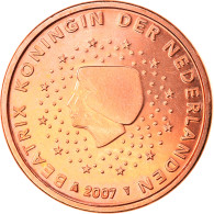 Pays-Bas, Euro Cent, 2007, Utrecht, FDC, Copper Plated Steel, KM:234 - Paises Bajos