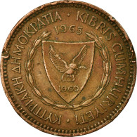 Monnaie, Chypre, 5 Mils, 1963, TB, Bronze, KM:39 - Cyprus