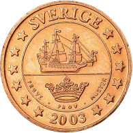 Suède, Fantasy Euro Patterns, 2 Euro Cent, 2003, SUP, Cuivre, KM:Pn2 - Privéproeven
