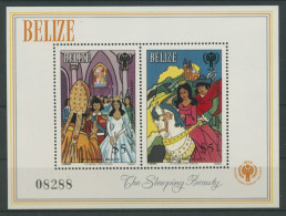 Belize 1980 Jahr Des Kindes Märchen Dornröschen Block 23 Postfrisch (C22511) - Belice (1973-...)