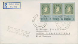 Irland 1972 Briefmarke Mit MiNr. 43 3er-Streifen Ersttagsbrief 286 FDC (X95449) - FDC