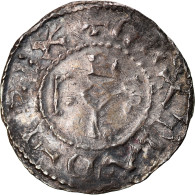 Monnaie, France, Charles Le Chauve, Denier, 864-877, Laon, TTB+, Argent - Altri & Non Classificati